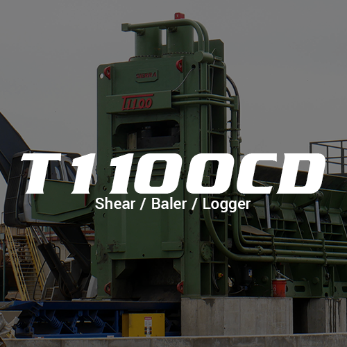 T1100CD Shear Baler Logger